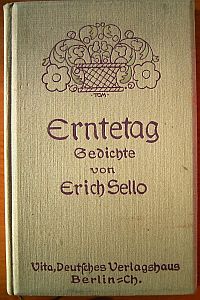 Erntetag - Gedichte von Erich Sello