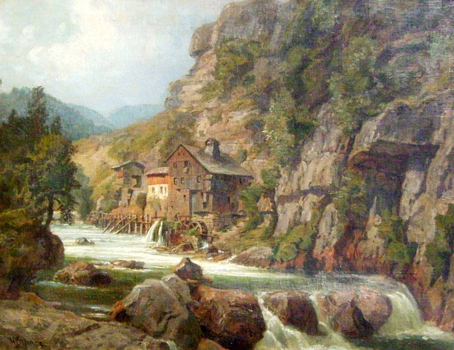 Wassermühle im Harz